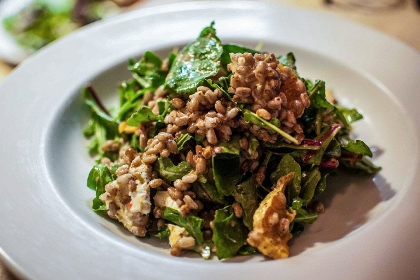 Farro And Goat Cheese Salad